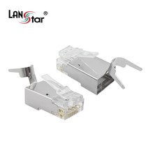LANstar 제작용 CAT7.STP 랜 커넥터(100개)/LS-EZ-750 LS-EZ-750