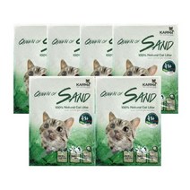 카르마 퀸오브샌드 녹차 두부모래 7L 6개-카르마, 단품