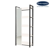 잉글랜더 [잉글랜더]NEW 베를린 드레스룸 800 거울 선반장 드레스룸가구, 화이트