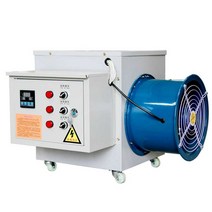 농업용 대포 열풍기 이동식 스토브 건조기 공사현장, 10KW380V 공기 공급 벨트 20m
