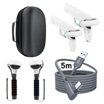 vr shooter games pistol for oculus quest 2 gun stock controller 핸들 그립 quest 2 케이스에 대한 향상된 fps 게임 경험, 옵션 1