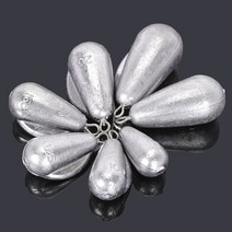 해루질 물방울 모양 낚시 무게 100g/125g/150g/200g/250g/300g/400g/500g 바다 보트 액세서리, 05 250g