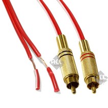 B2272 RCA-스피커 케이블 숫X2p선) 5m 잭 변환짹 연결, 1