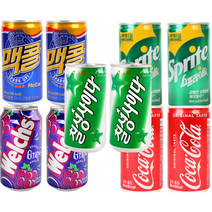 코카콜라190ml(30캔)+사이다190ml(30캔)+스프라이트190ml(30캔)+맥콜190ml(30캔)+웰치스포도맛335ml(24캔), 스프라이트(30개)