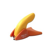 복스마켓 +[복스마켓]+_ 대형스테플러 가정용스테플러 부드러운스템플러 리필 사무용스테플러, option__ 미니 스테플리무버-오렌지 HR-15 침