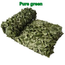 어닝룸 텐트 흰색 정글 사막 보강 위장 메쉬 천막 수영장 해변 전망대 정원 캔버스 녹색, Pure green+2x2m