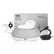 인공지능 AI 스피커MECOOL KA1 스마트 스피커 구글 어시스턴트 라운드 2*5W RMS 스테레오 블루투스 홈 컨, [01] KA1 OTT
