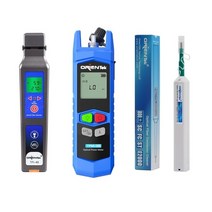 광파워 메타 미터기 Orientek TFI-40 광섬유 식별자 + VFL LED 빛 opi 라이브 검출기 파워 미터, 06 Combo A