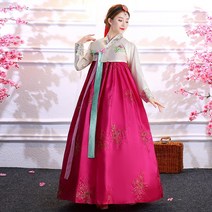여성 드레스 상의 법복 피로연 허리치마 여자퓨전 일상 한복 코디 빅사이즈 절옷