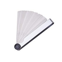 일본직배송 Utoolmart 갭 게이지 두께 게이지 플라스틱 갭 게이지 32개 세트 길이 3.9인치(100mm) 게이지 두께 게이지 나침반 산업용 측정기 좁은 간격 측정 도구, 길이: 100mm 26매 세트 1개들이
