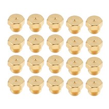 가스히터 난로 파츠 수리 M5x0.5mm/0.68mm 프로판 LPG 가스 파이프 온수기용 황동 제트 노즐 DIY 버너 부, 한개옵션0