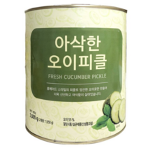 신세계 아삭한 오이피클 3kg 1BOX (3kg X 6can)