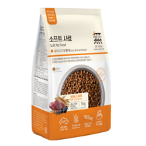 무마진 국내산 소프트 사료 1kg+무마진 텐탈껌3P, 오리고기&황태1kg+무마진덴탈껌3P