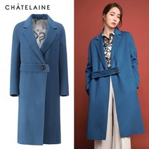 [샤트렌] 루즈핏 캐시미어 벨티드 핸드메이드 울코트