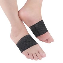 PKFARM 풋케어 평발 아치 보호대 발바닥 탄력 보호밴드, 블랙(S-M)