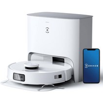ECOVACS T10 PLUS 로봇 청소기 OZMO PRO 3.0 물 닦기 AIVI 3.0 장애물 회피 시스템, T10 PLUS 자동쓰레기 수거기