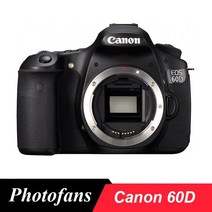 DSLR 카메라 입문용 캐논 60d dslr, 렌즈가 없는 바디