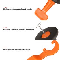 타일 높이조절기 리프트 50 개대 레벨링 시스템 레벨러 로케이터 스페이서 플라이어 보조 도구 포지셔너