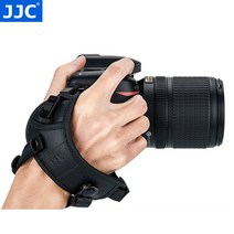 SLR 카메라 핸드 스트랩 캐논 R3 R5 R6 5D4 니콘 D850 D810 Z6 Z7II 소니 A7M4 후지 XT30, 블랙U자형베이스