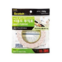 3M 다용도부직포양면테이프NW130/폭18mm 길이30m/NW130/104214