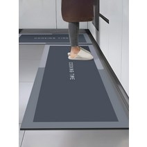 깔끔한 주방 바닥 매트 미끄럼 방지 피로예방 매트, 100cm-160cm, AD