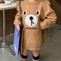 도오빠 여아 블론리아 니트 원피스