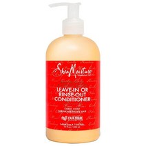 SheaMoisture 레드 팜 오일 및 코코아 버터가 함유된 컨디셔너 - 시어 버터가 함유된 디탱글러 컨디셔너 시어 모이스처 리브인 컨디셔너 또는 곱슬머리용 헹굼 350ml(, 13 Fl Oz (Pack of 1)