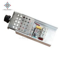 ac모터속도조절기 10000W 25A 고전력 속도 컨트롤러 SCR 전압 조정기 조광기 스위치 온도 조절기 AC 110V 2, 한개옵션0