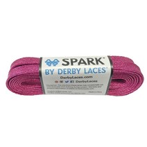 Derby Laces 핑크 96인치 스파크 스케이트 레이스 롤러 더비 하키 및 아이스 부츠 용, 단일사이즈