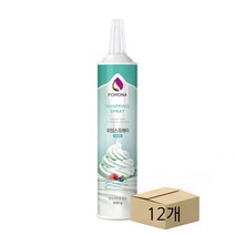 포모나 휘핑크림 스프레이민트향500g 12개아이스박스