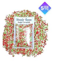simply topps 케이크 스프링클 Cake Sprinkles 30g 5팩