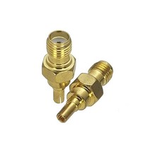 SMA-SMB/MCX / MMCX SMC CRC9 TS9 SMA IPX U.fl 수 플매트 카펫 러그 및 암 잭 RF 동축 어댑터 커넥터 변환기 1 개, 15 Type 15-1pcs
