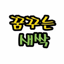 펠트글자(대)- 꿈꾸는새싹 (14cmx13cm) 환경판 환경판꾸미기 펠, 단품