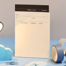 체크리스트 메모지 메시지 일정표 직장인플래너 스케줄러