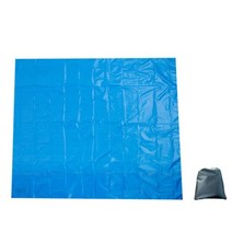 어닝 테라스 농막 천막 전동 awning 야외 안뜰 정원 비치 방수 텐트 캠핑 바베큐 파티 매트 방수 매트 캠핑 해먹 방수, 푸른, 파란