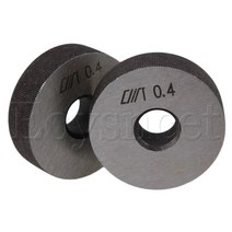 널링 도구 8x28mm 단일 직선 선형 널 휠 0.4mm 피치 2 개, 한개옵션0