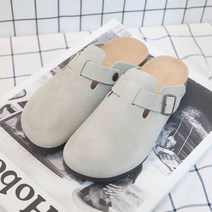 보스턴 남여공용 스웨이드 슬리퍼 (3cm/2colors)