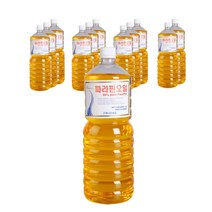 하나씨앤지 파라핀 오일 리필형 캔들 1.8L, 노랑1.8L 12개(1BOX)