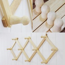 베스트데코 자바라 옷걸이 모자걸이