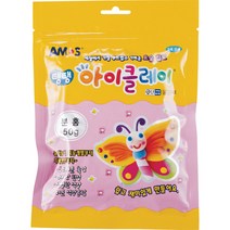 [117436]2500 탱탱 아이클레이 파우치 분홍(50g), 분홍 117436