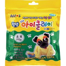 [117467]5000 탱탱 아이클레이 파우치 초록(110g), 초록 117467