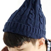 제제 남여공용 꽈배기 모자 비니