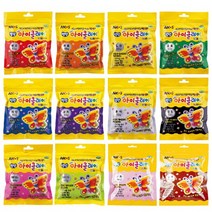 아모스 아이클레이 50G파우치 클레이 리필, 갈색, 50g