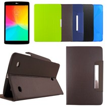 더조은셀러 LG 지패드 8.0 전용 케이스 V480, 지패드 8.0 다이어리 케이스, 브라운