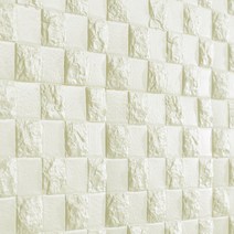 바쿠타 폼브릭 폼패널 폼타일, FT-002L-3 (모자이크-아이보리 3장), 3장