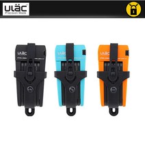유락 ULAC 6관절락 폴딩 자물쇠 X1, 블랙