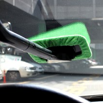 자동차 앞유리청소 김서림제거 차량 앞유리창 청소 내부세차용품 매직핸들 겨울철 관리, (초극세사 앞유리 매직핸들)