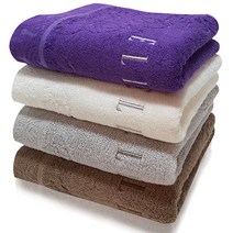 엘르 엘르리치 벰부 타올 수건 타월 선물용 행사용 세트 답례품, 연회색, 5매