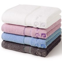 피에르가르뎅 40수 코마사 세면 수건 타올 고중량 두툼한 세트 PC, 분홍, 10매