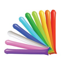 피플스파티 응원도구 국산 원형막대풍선 10쌍, 라임그린